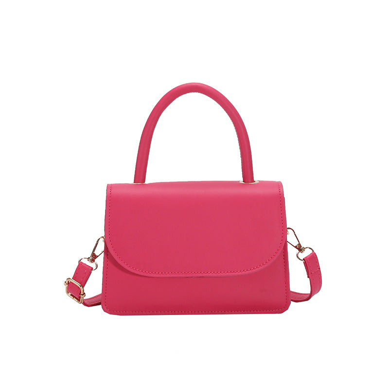 Sac à bandoulière simple, polyvalent et décontracté avec rabat