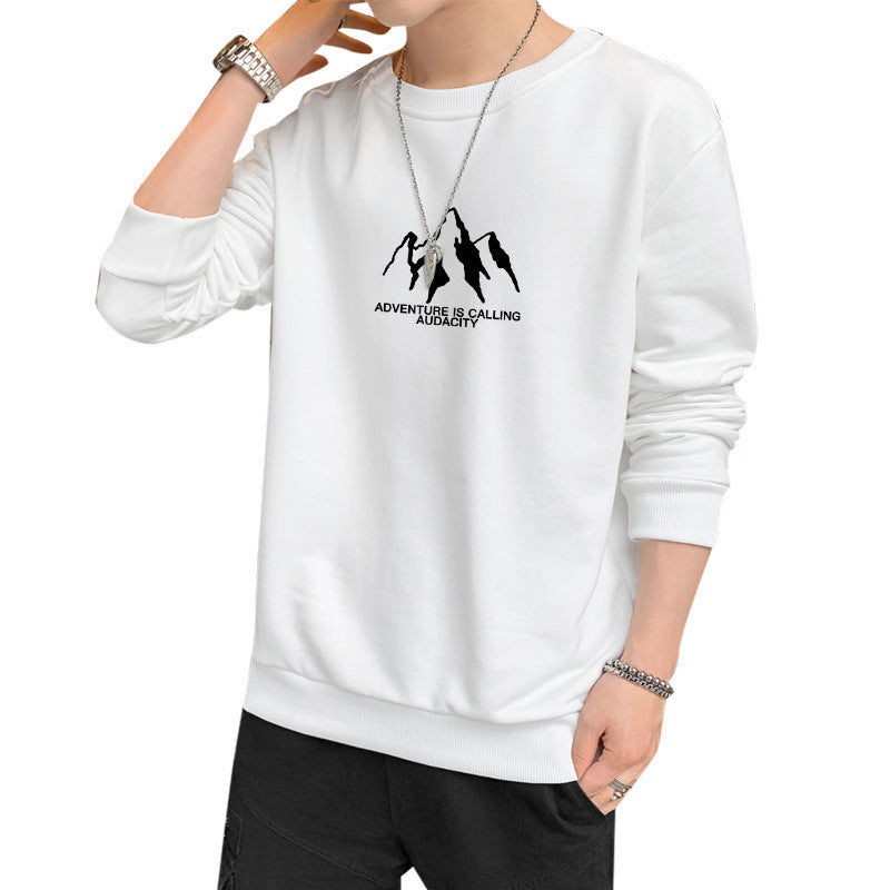 Men's Crew Neck Pullover Sweatshirt Long Sleeve