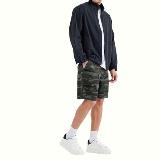 Short casual pour homme, droit et large, passe-partout