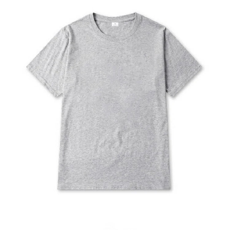 T-shirt unisexe 2025 personnalisé – Impression de LOGO sur mesure pour homme, style Harajuku, couleur unie avec texte ou photos – Publicité vestimentaire en coton pur