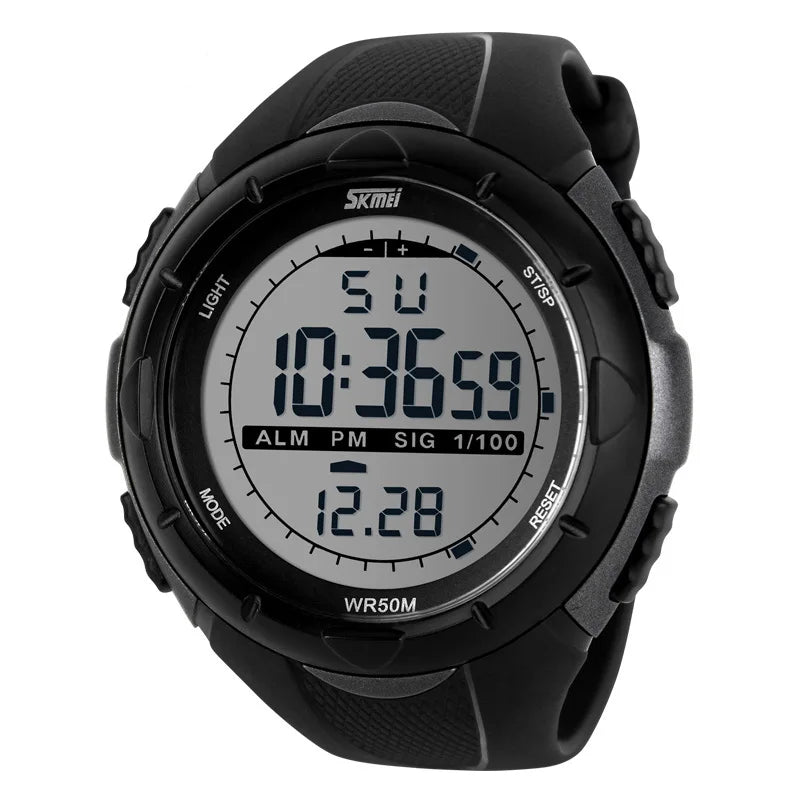 Montre militaire SKMEI pour homme – Style simple & robuste – Étanche, antichoc, avec alarme – Idéale pour le sport et l’aventure