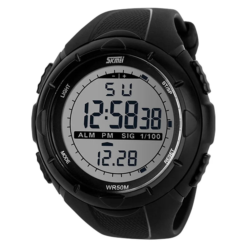Montre militaire SKMEI pour homme – Style simple & robuste – Étanche, antichoc, avec alarme – Idéale pour le sport et l’aventure