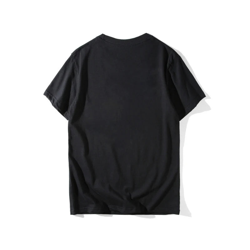 T-shirt unisexe 2025 personnalisé – Impression de LOGO sur mesure pour homme, style Harajuku, couleur unie avec texte ou photos – Publicité vestimentaire en coton pur