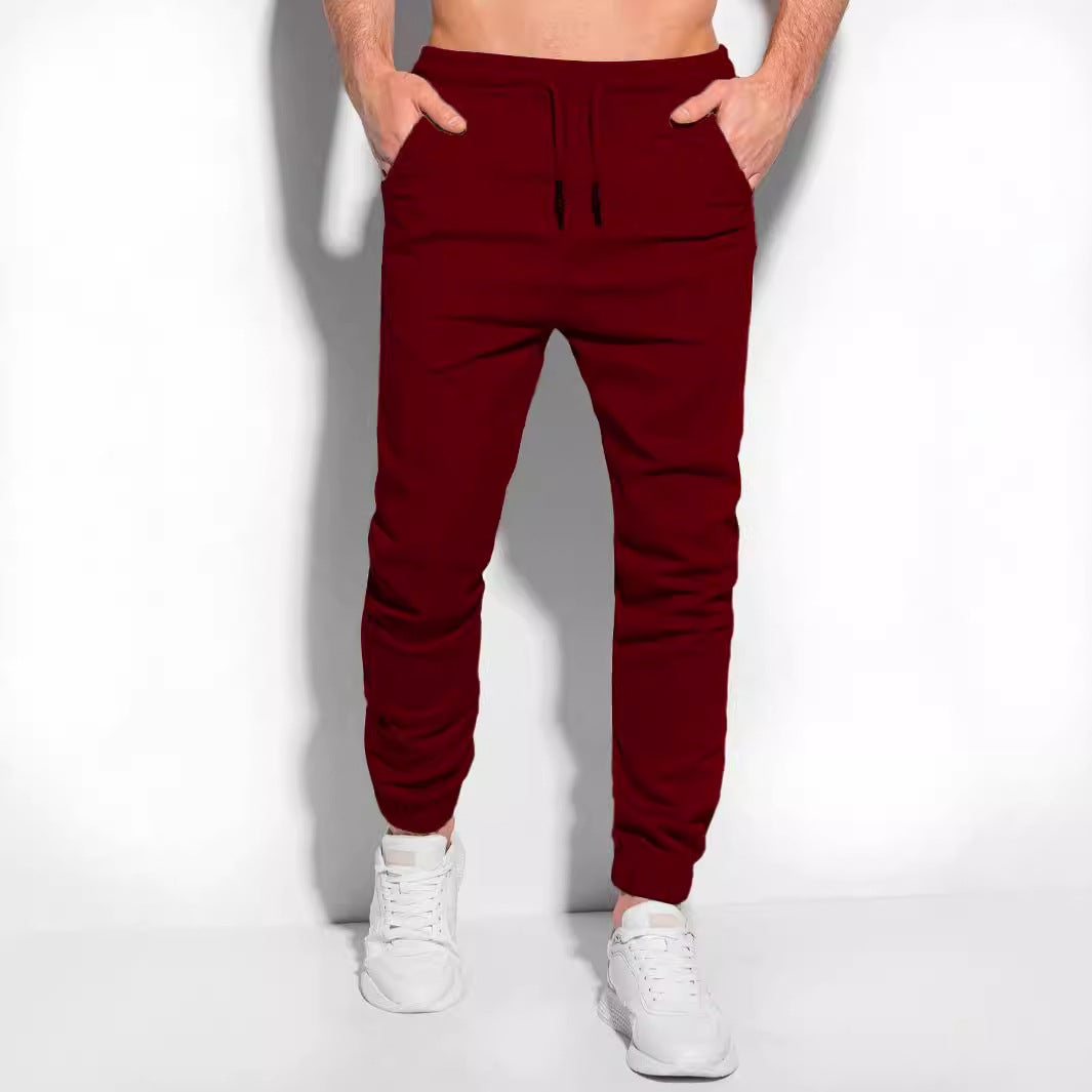 Pantalon de sport et running pour homme, style décontracté
