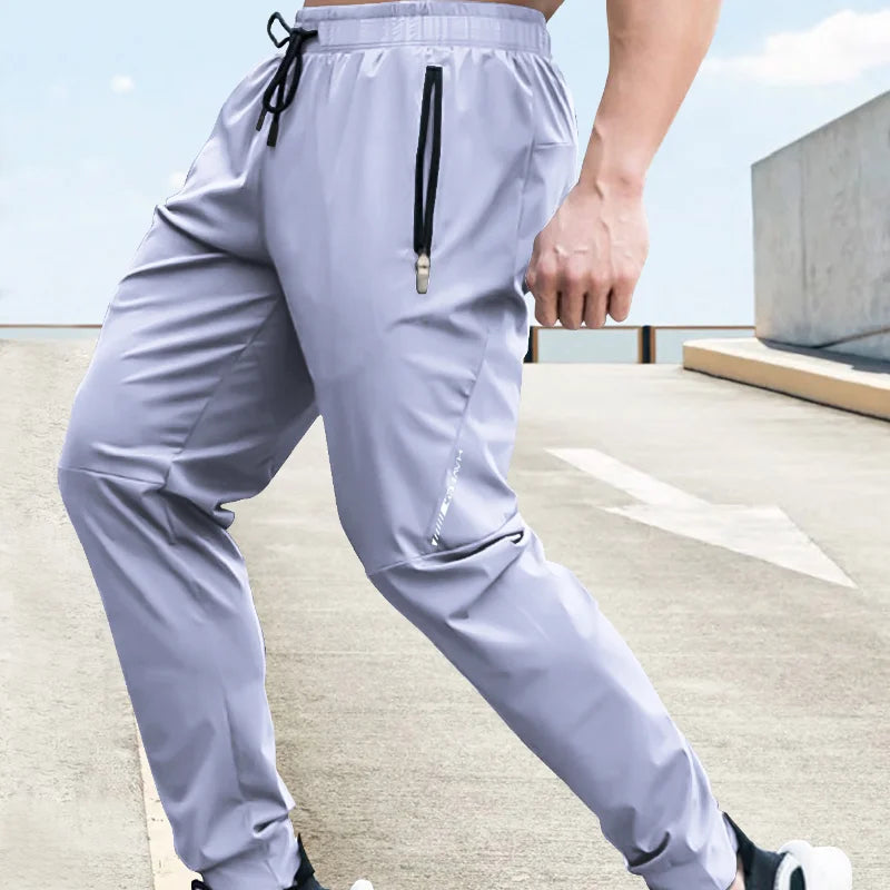 Pantalon de sport homme – Pantalon de jogging neuf été – Vêtements homme tendance – Marque mode décontractée – Survêtement homme – Pantalon à séchage rapide – Jogging confortable