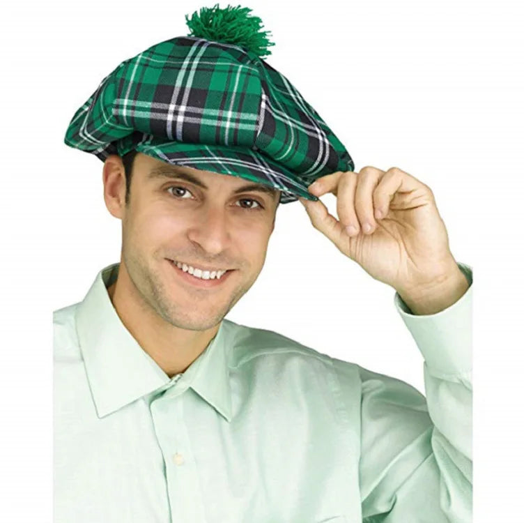 Chapeau Fedora à séchage rapide pour homme et femme – Style jazz à motif écossais – Chapeau Panama printemps/été – Imperméable pour la plage et les activités extérieures