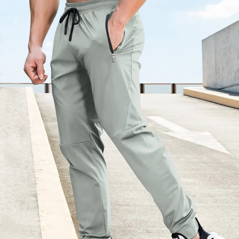 Pantalon de sport homme – Pantalon de jogging neuf été – Vêtements homme tendance – Marque mode décontractée – Survêtement homme – Pantalon à séchage rapide – Jogging confortable