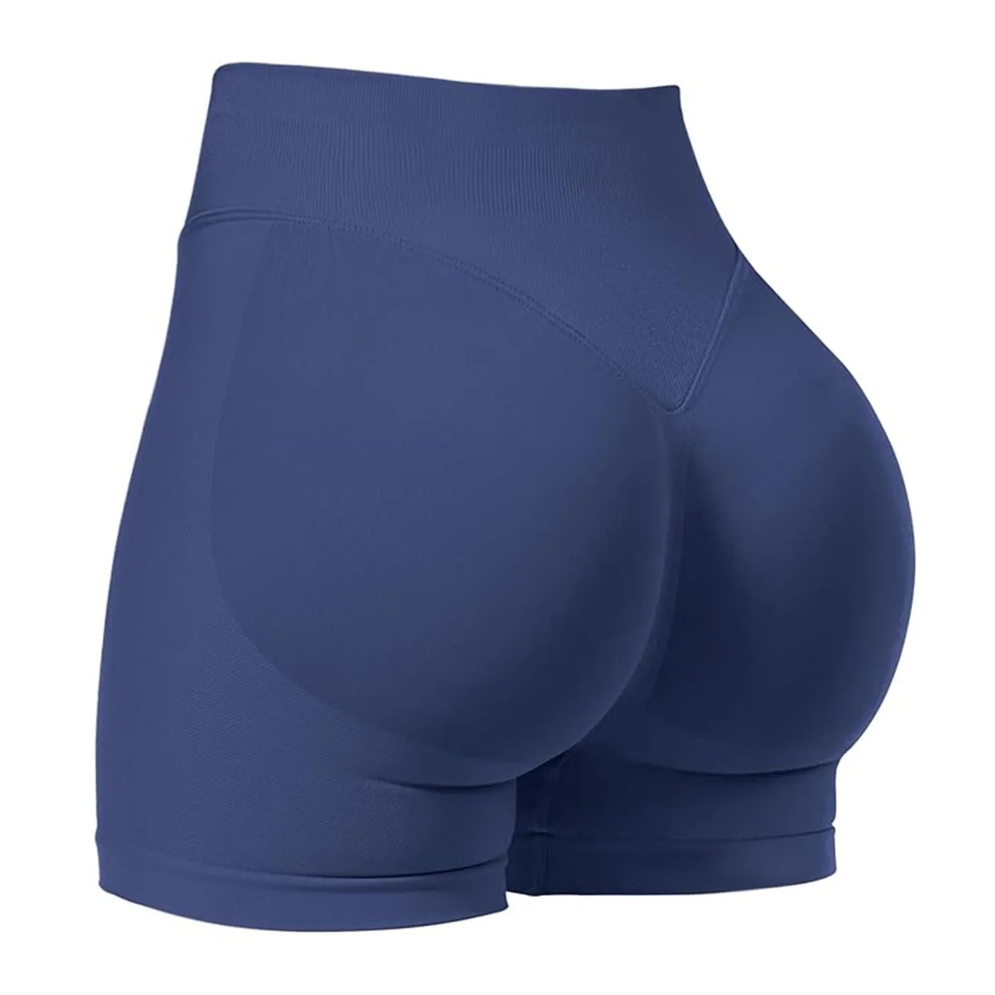 Shorts Femme Seamless – Taille Basse – Yoga et Sport – Haute Élasticité