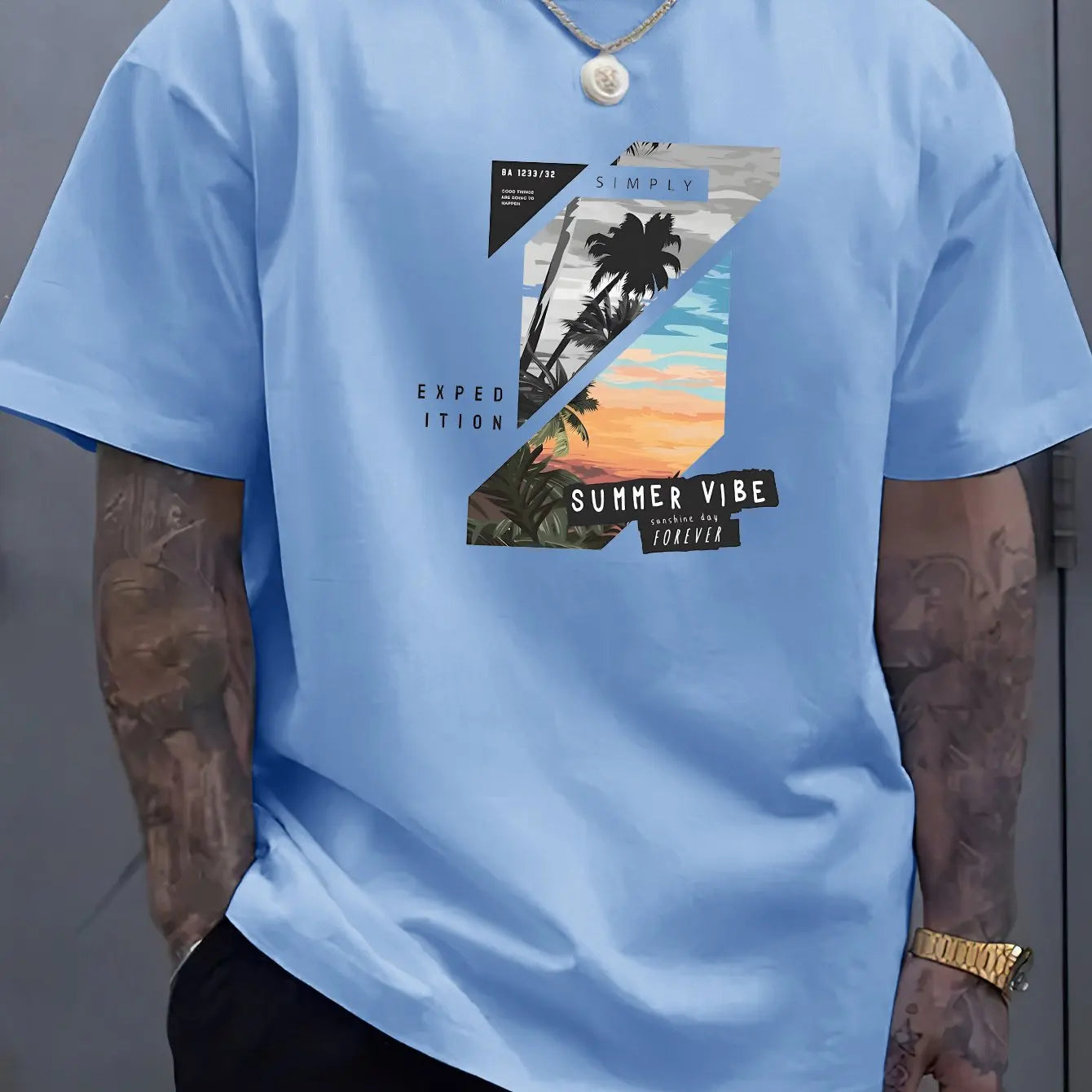 Men's summer 100 cotton fashionable casual loose solid color multi-color optional sports round neck short sleeved T-shirt top