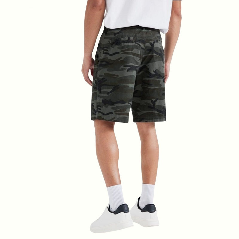 Short casual pour homme, droit et large, passe-partout