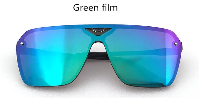 Lunettes de soleil homme style rétro 2022 – Design sport et conduite – Monture plastique – Look tendance et éclatant – Marque stylée