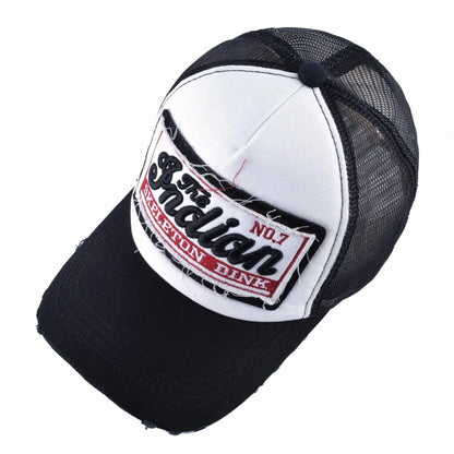Casquette Unisexe Style Baseball – Broderie Lettrée & Maille Respirante