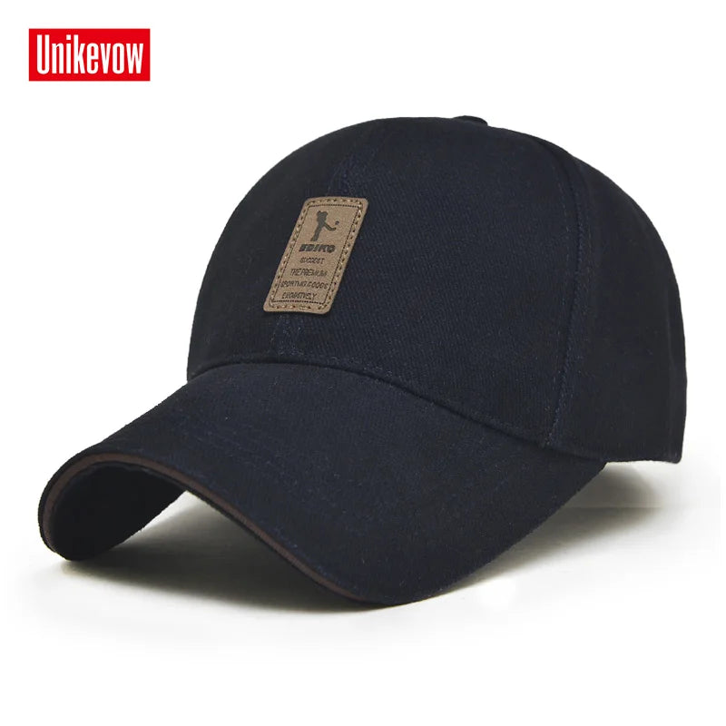 Casquette de baseball ajustable pour homme – Casquette décontractée unie – Mode snapback pour l'été et l'automne – 1 pièce