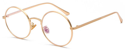 Lunettes de Soleil Rétro Kachawoo – Verres Rouges & Monture Métal Ronde (Unisexe)