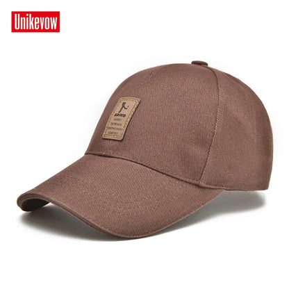 Casquette de baseball ajustable pour homme – Casquette décontractée unie – Mode snapback pour l'été et l'automne – 1 pièce