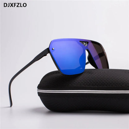 Lunettes de soleil homme style rétro 2022 – Design sport et conduite – Monture plastique – Look tendance et éclatant – Marque stylée
