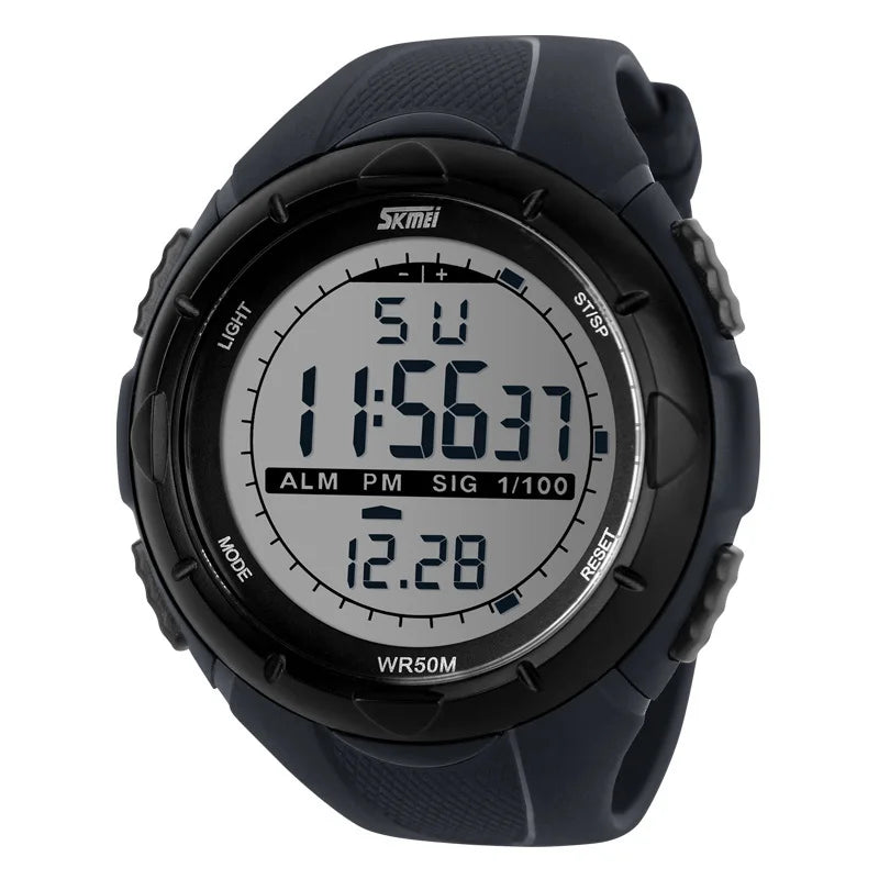 Montre militaire SKMEI pour homme – Style simple & robuste – Étanche, antichoc, avec alarme – Idéale pour le sport et l’aventure