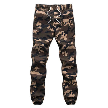 Pantalon jogger homme automne 2025 – Pantalon sarouel style crayon, camouflage militaire, coupe ample et confortable – Pantalon cargo camo