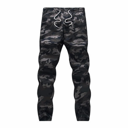 Pantalon jogger homme automne 2025 – Pantalon sarouel style crayon, camouflage militaire, coupe ample et confortable – Pantalon cargo camo