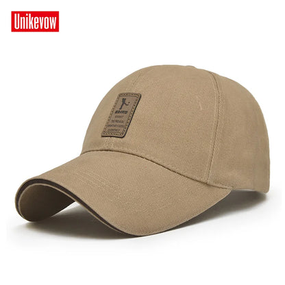 Casquette de baseball ajustable pour homme – Casquette décontractée unie – Mode snapback pour l'été et l'automne – 1 pièce