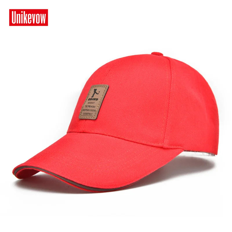 Casquette de baseball ajustable pour homme – Casquette décontractée unie – Mode snapback pour l'été et l'automne – 1 pièce