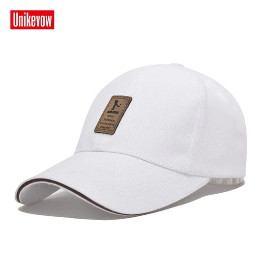 Casquette de baseball ajustable pour homme – Casquette décontractée unie – Mode snapback pour l'été et l'automne – 1 pièce
