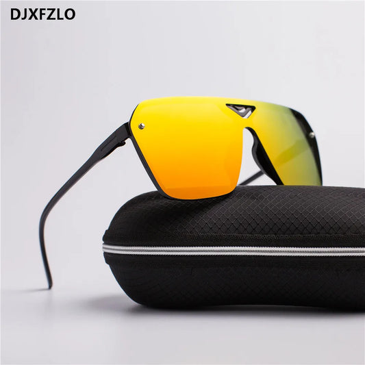 Lunettes de soleil homme style rétro 2022 – Design sport et conduite – Monture plastique – Look tendance et éclatant – Marque stylée