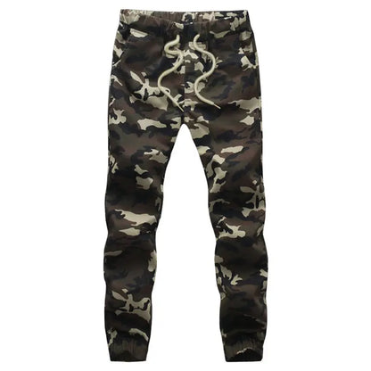 Pantalon jogger homme automne 2025 – Pantalon sarouel style crayon, camouflage militaire, coupe ample et confortable – Pantalon cargo camo