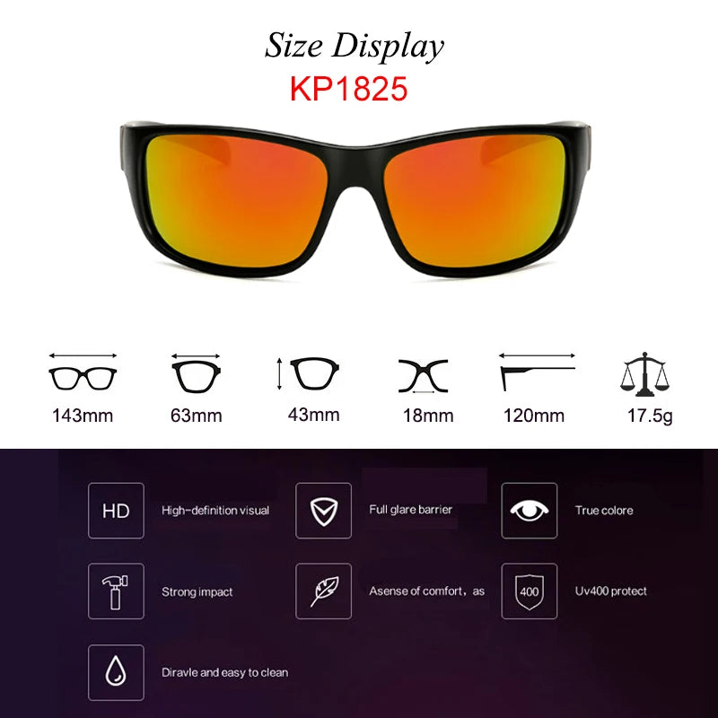 Lunettes de Soleil Homme Polarisées – Marque de Luxe, Qualité Supérieure