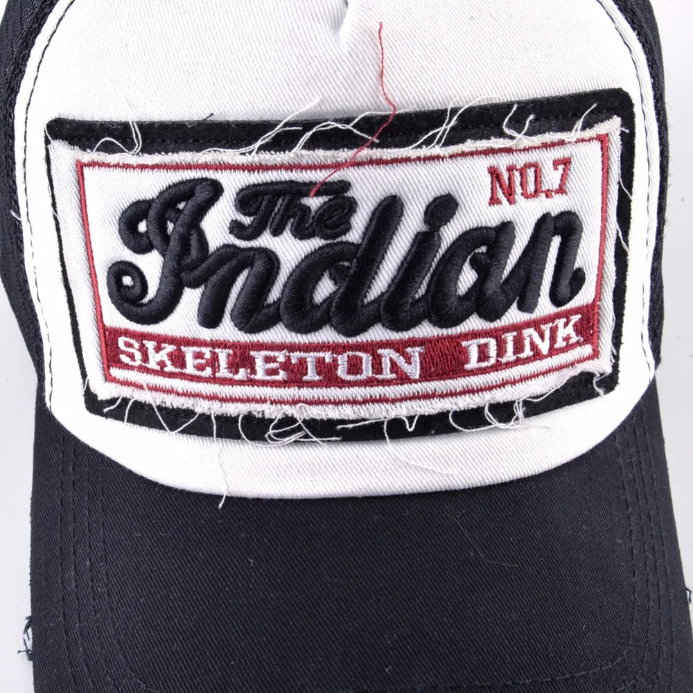 Casquette Unisexe Style Baseball – Broderie Lettrée & Maille Respirante