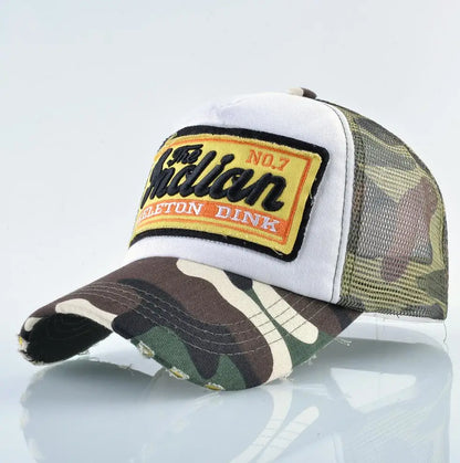 Casquette Unisexe Style Baseball – Broderie Lettrée & Maille Respirante