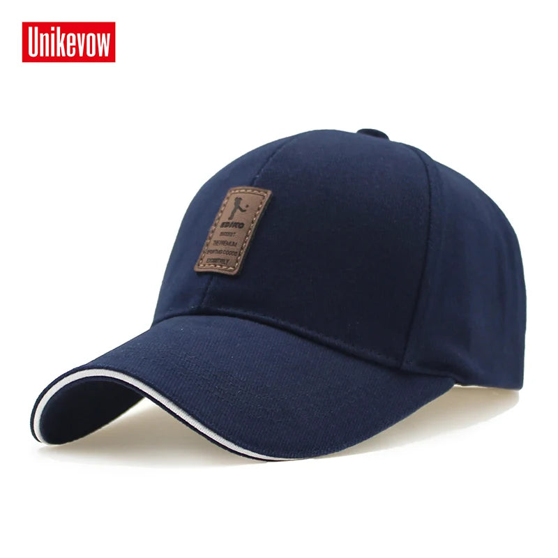 Casquette de baseball ajustable pour homme – Casquette décontractée unie – Mode snapback pour l'été et l'automne – 1 pièce