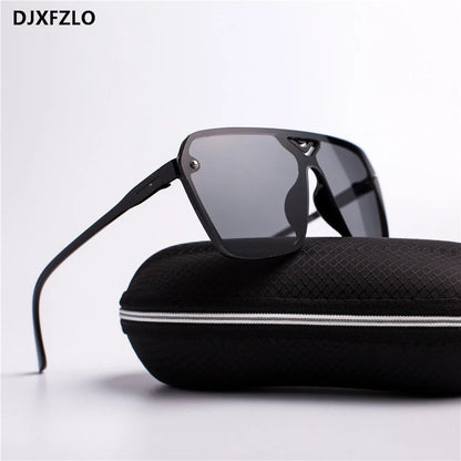 Lunettes de soleil homme style rétro 2022 – Design sport et conduite – Monture plastique – Look tendance et éclatant – Marque stylée