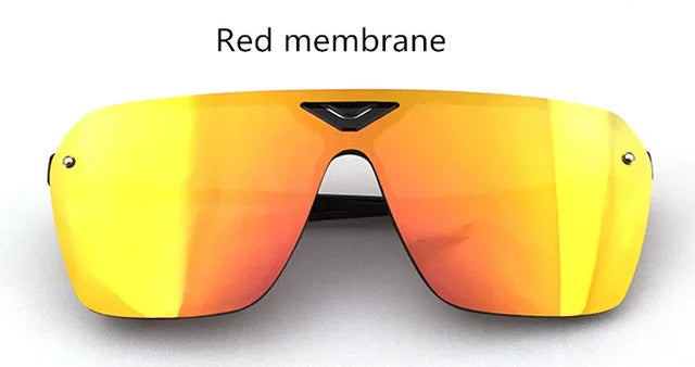 Lunettes de soleil homme style rétro 2022 – Design sport et conduite – Monture plastique – Look tendance et éclatant – Marque stylée