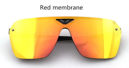Lunettes de soleil homme style rétro 2022 – Design sport et conduite – Monture plastique – Look tendance et éclatant – Marque stylée