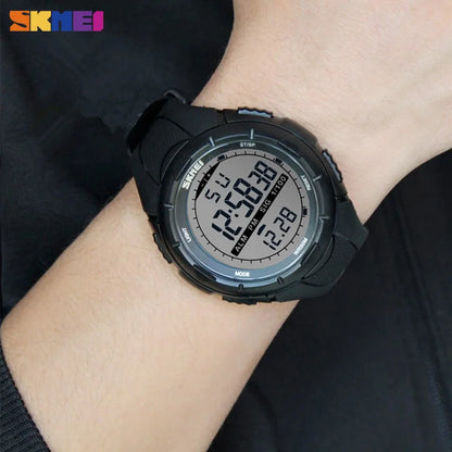 Montre militaire SKMEI pour homme – Style simple & robuste – Étanche, antichoc, avec alarme – Idéale pour le sport et l’aventure