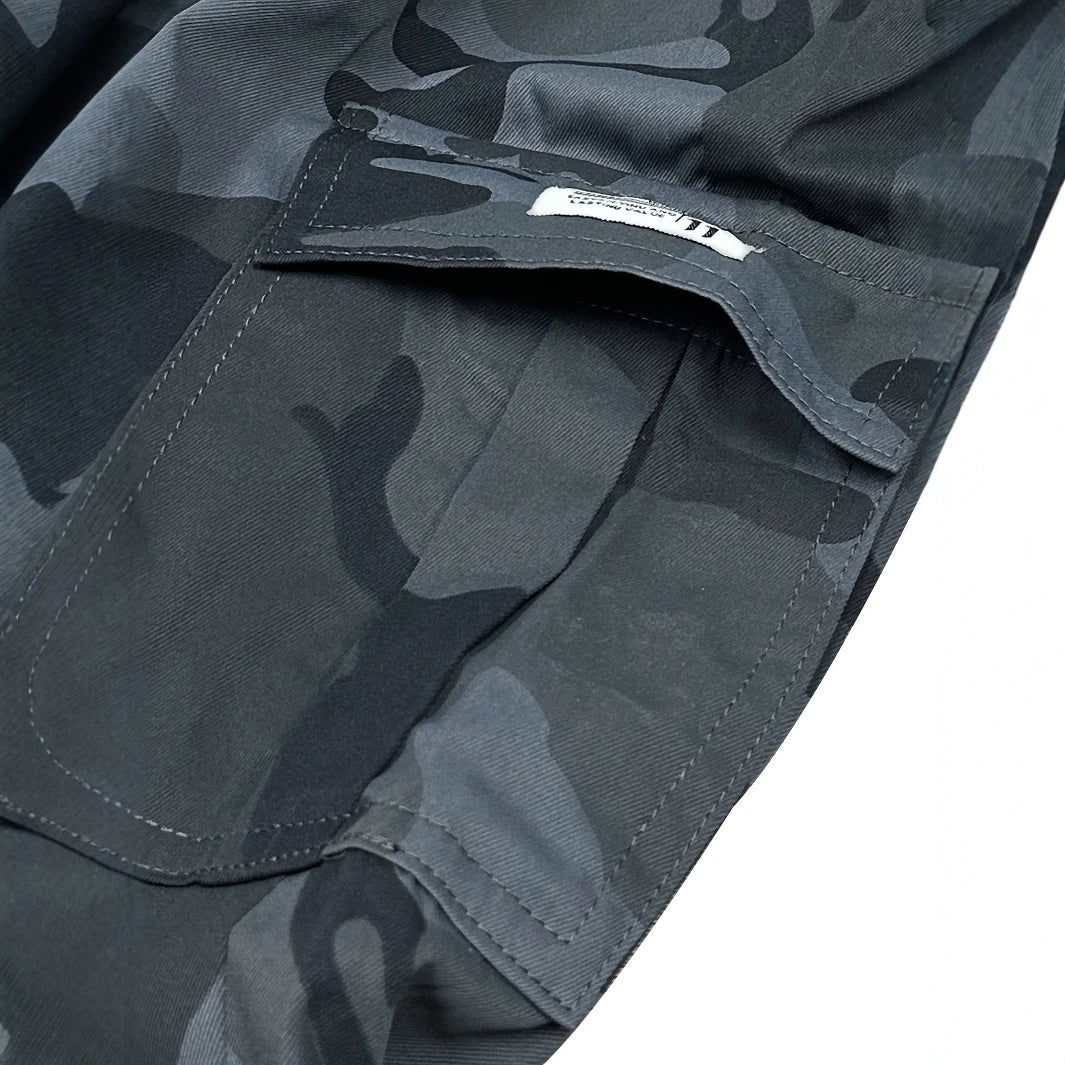 [Pantalon Cargo Camouflage Tendance] Pantalon cargo automne homme, coupe régulière décontractée, avec poches – Idéal pour les activités en plein air