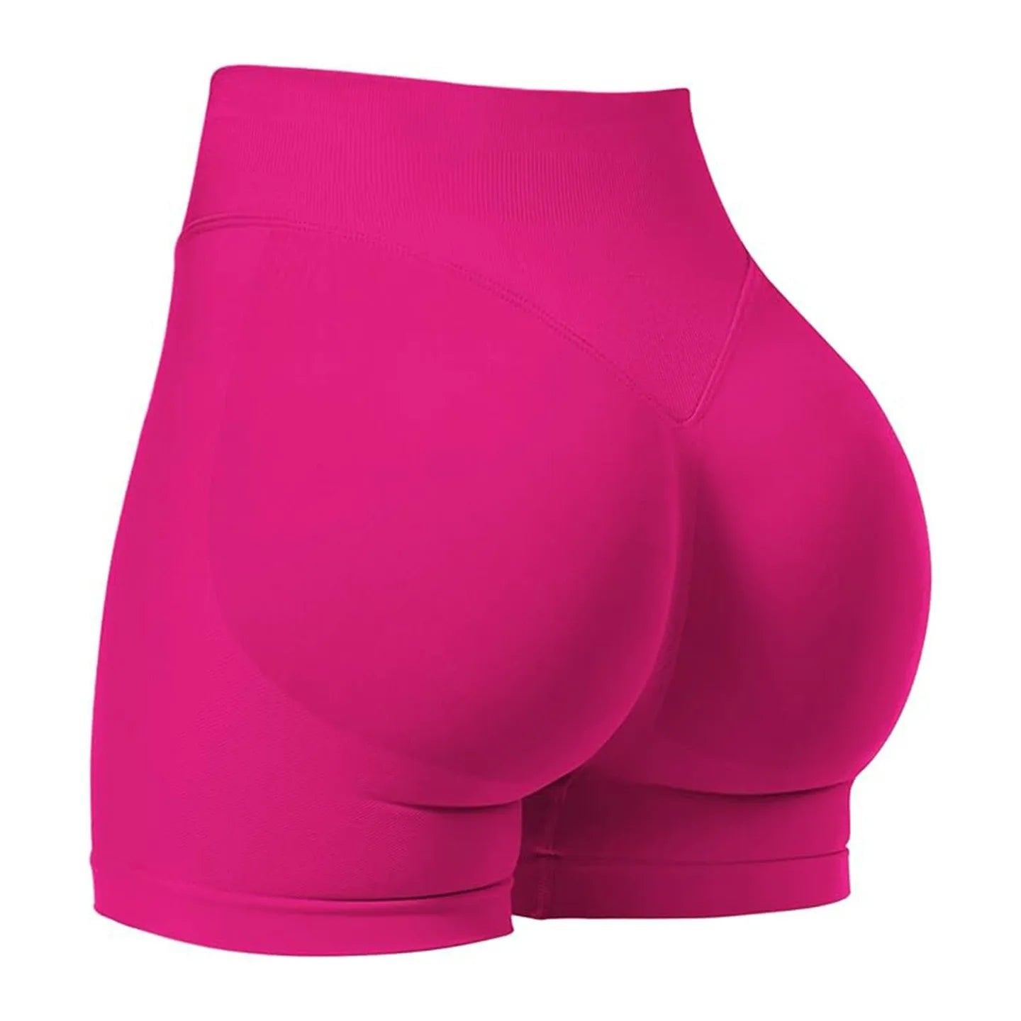Shorts Femme Seamless – Taille Basse – Yoga et Sport – Haute Élasticité