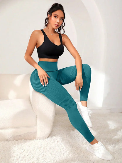 Leggings de Sport Femme – Taille Haute, Galbant & Sexy | Yoga, Running, Fitness