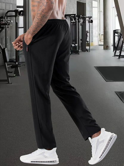 Pantalon d’été pour homme, coupe régulière, uni, sport et casual, vendu à l’unité. Tissu léger et respirant, confortable. Idéal pour les loisirs à la maison, le sport, la course, et le travail au quotidien