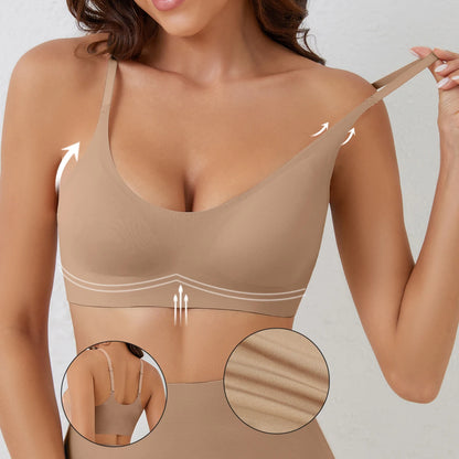 Soutien-gorge Sans Couture à Soutien Doux – Confortable, Rassembleur, Sans Armature – Léger, Fin et Respirant