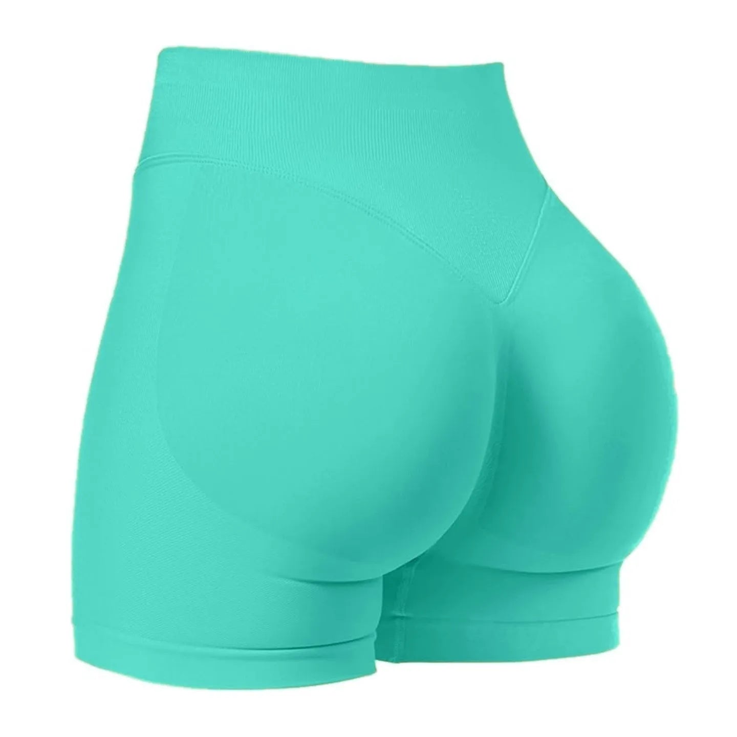 Shorts Femme Seamless – Taille Basse – Yoga et Sport – Haute Élasticité