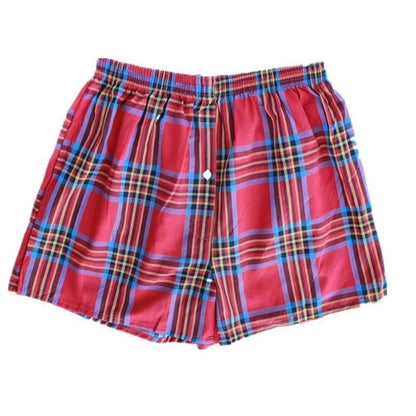 Lot de 4 boxers homme classiques à carreaux – Tailles M à 4XL – Coton confortable, sous-vêtements pour hommes
