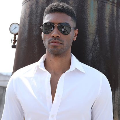 Lunettes de Soleil BARCUR Polarisées pour Homme – Style Pilote
