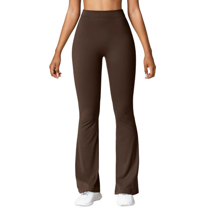 Leggings Femme Fashion Micro Horn – Taille V-Dos, Taille Haute, Effet Push-Up Fessier, Pantalon de Sport Slim & Décontracté