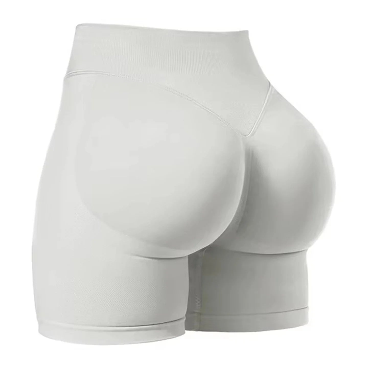 Shorts Femme Seamless – Taille Basse – Yoga et Sport – Haute Élasticité