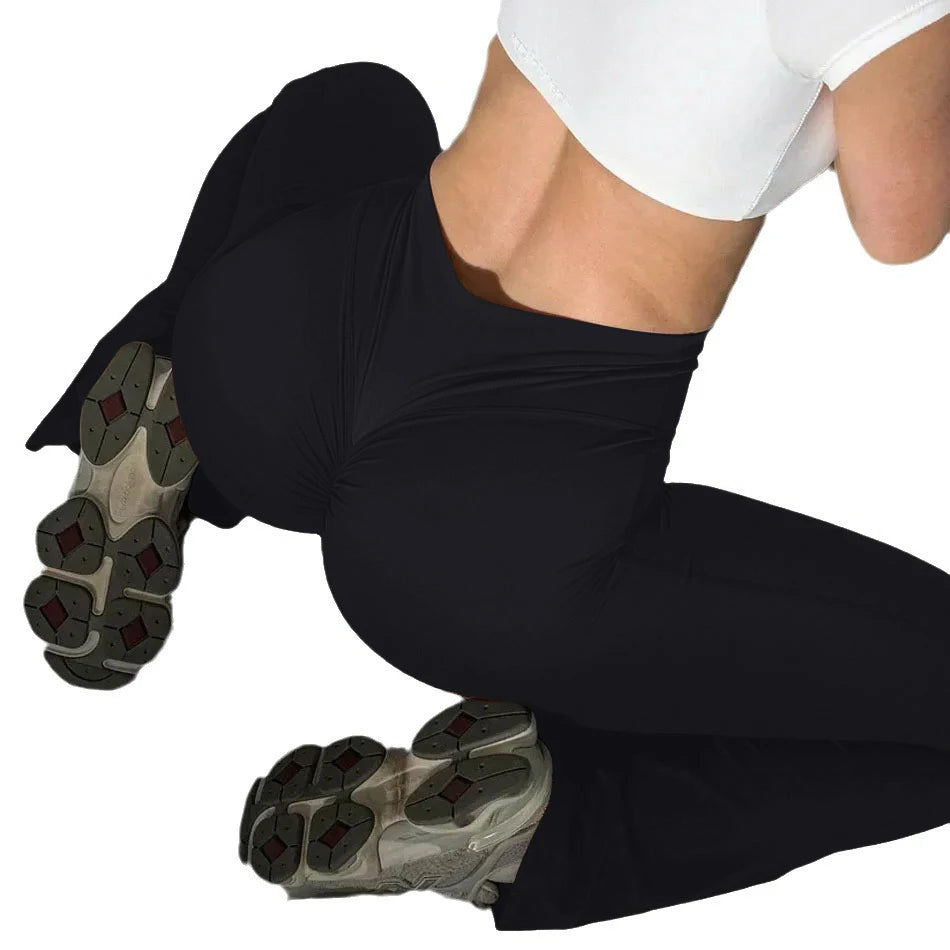 Leggings de sport taille haute pour femmes – Yoga, Fitness & Effet Push-Up fessier