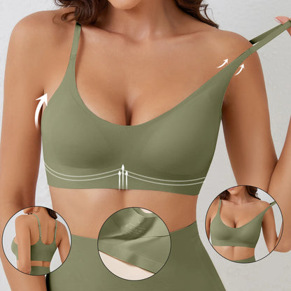 Soutien-gorge Sans Couture à Soutien Doux – Confortable, Rassembleur, Sans Armature – Léger, Fin et Respirant
