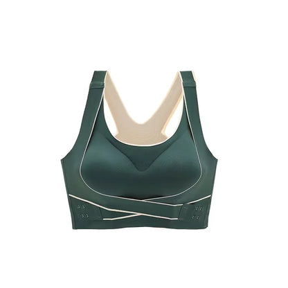 Soutien-gorge Sport Femme No Trace – Sans Armature, Anti-choc, Maintien Rassembleur, Dos Sublimé – Brassière Fitness & Yoga