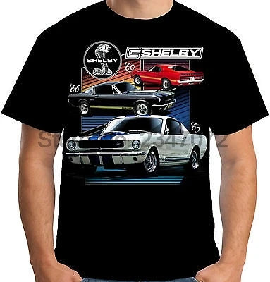 T-shirt homme Shelby Cars Muscle GT350 – Tee-shirt en coton neuf, marque officielle